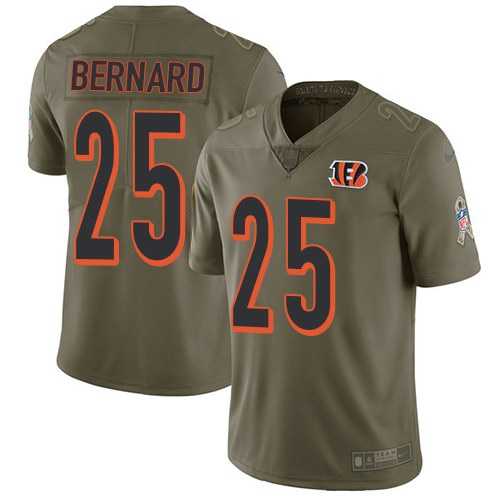Nike Bengals 25 Giovani Bernard Olive Salute To Service Limited Jersey Dzhi,We sell and wholesale Nike Bengals 25 Giovani Bernard Olive Salute To Service Limited Jersey Dzhi on line form chian!